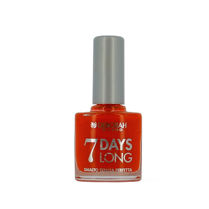 Deborah 10 Days Long Nail Polish 880 Orange 11 Ml