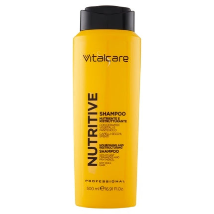 Vitalcare Nutritive Regenerating Shampoo for Dry and Shiny Hair with Plant Ceramides and Panthenol 500ml
