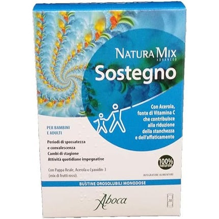 Aboca Natura Mix Advanced Support Dietary Supplement 20 Sachets 2.5g