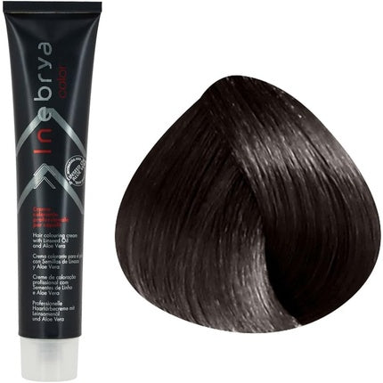 Professional Permanent Ash Hair Colour Dye 5/1 Light Chestnut