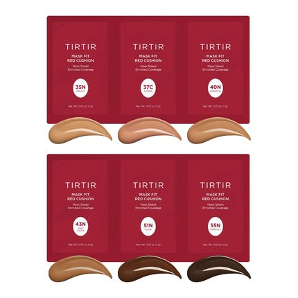 Tirtir Mask Fit Red Cushion Foundation Trial Kit #Deep