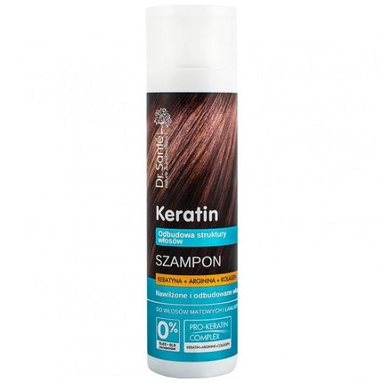 Dr.Sante Keratin Shampoo For Damaged And Brittle Hair With Keratin, Arginine, And Collagen - 250ml