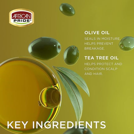 African Pride Olive Miracle Growth Sheen Spray 8oz