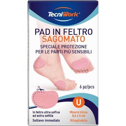 Sagomato Felt Pad 8x6x5cm