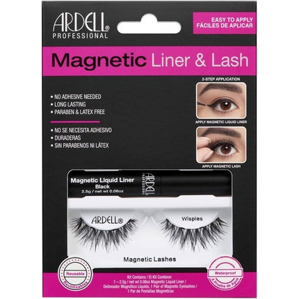Ardell Magnetic Liquid Liner & Lash Wispies 1 Pair