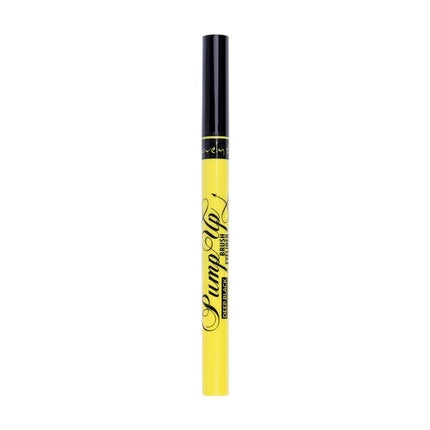 Lovely Pump Up Brush Eyeliner With Brush Deep Black