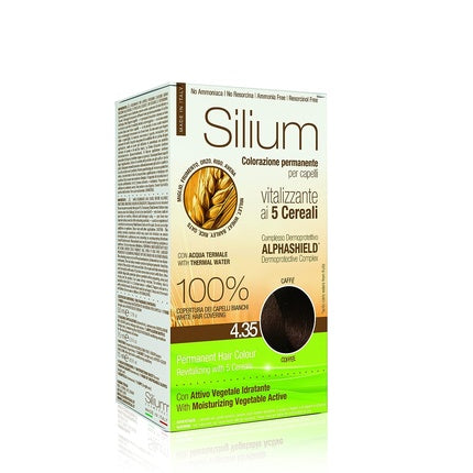 Silium Permanent Hair Color Coffee 187g