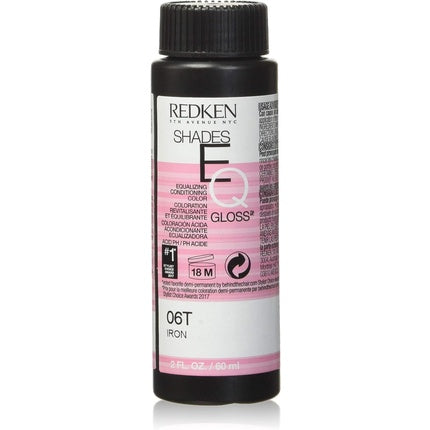 Redken Rotken Shades Eq Equalizing Conditioning Color Gloss, 06 T Iron,