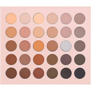 W7 Just Mattes Pressed Pigment Palette 30 Natural Nude Colours Vegan Makeup