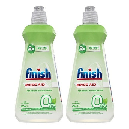 Finish 400ml 0% Rinse Aid Dishwashing Liquid
