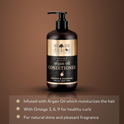 Argan Deluxe Hair Conditioner for Women and Men - Argan Oil Hair Conditioner