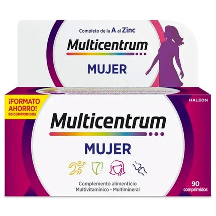 Multicentrum Multicentrum Woman 90 Tablets Dietary Supplement For Women
