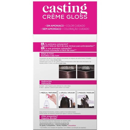 L'oreal 913-83820 Casting Creme Gloss Hair Dye 600g 415