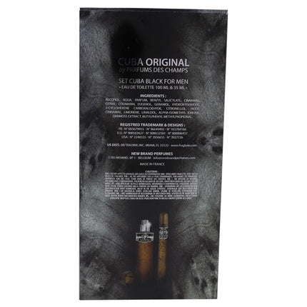 Cuba Black Men 3.3oz EDT Spray