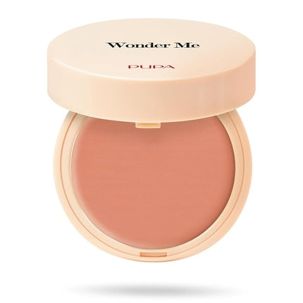 Pupa Milano Wonder Me Blush 008 So Cozy Matt 0.141 oz - Smooth Texture - Blends Easily - No Powdery Effect - Talc-Free - Paraben-Free - Enriched with Hyaluronic Acid - Powder Make Up