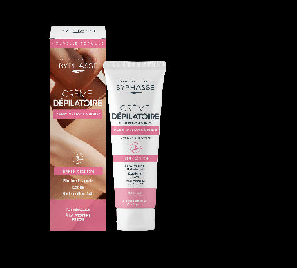 Byphasse Hair Removal Cream With Silk Protein 125ml