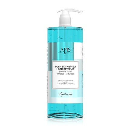Apis Optima Bath And Shower Lotion With Dead Sea Minerals 1000ml