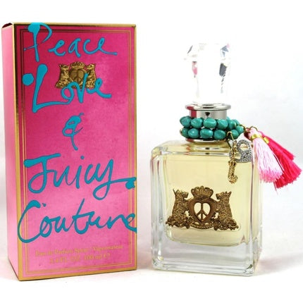Juicy Couture Peace Love Eau De Parfum Spray 3.4 oz/100 ml