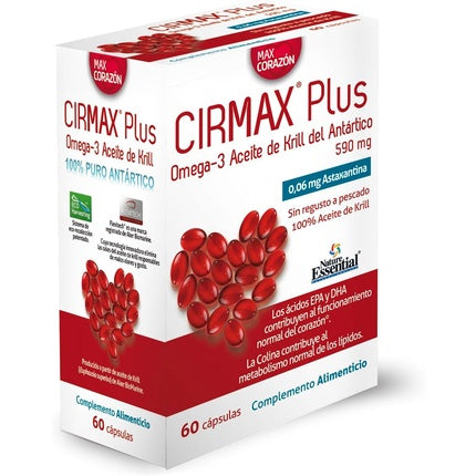 Nature Essential Cirmax Krill Oil 60 Capsules