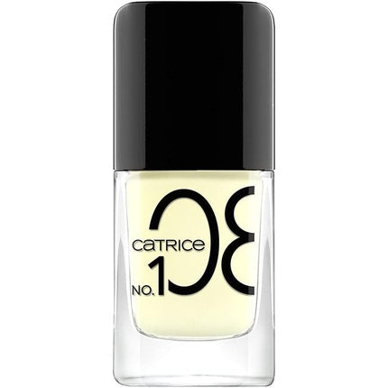 Catrice ICONAILS Gel Lacquer Nail Polish No. 108 Pastel Lemon Yellow Long-Lasting Shiny Vegan Microplastic Particles Free 10.5ml