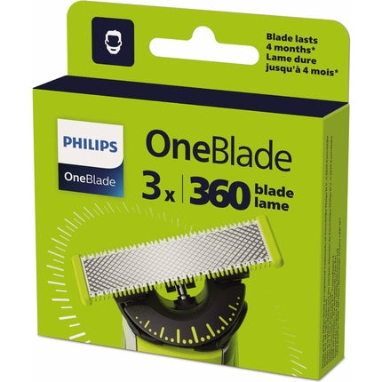 Philips Oneblade 360 Replacement Blades Qp43050 3 Pack