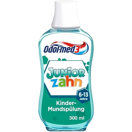 Odol-med3 Juniorzahn Mouthwash for Children 300ml Mild Mint Flavor