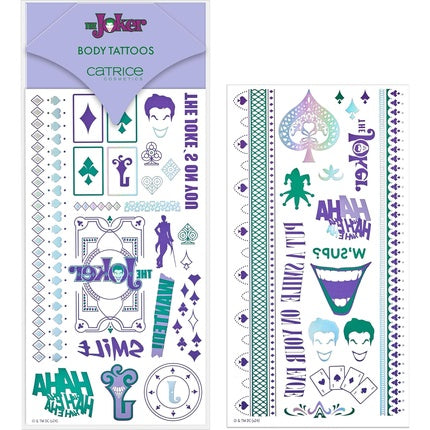 Catrice The Joker Body Tattoos Intense Color Holographic Metallic Acetone-Free Vegan without Microplastic Particles without Alcohol 2pcs