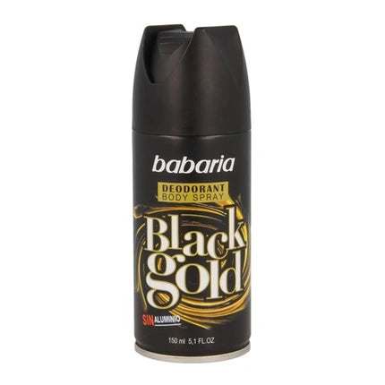 Babaria Black Gold Deodorant Spray For Men 150 Ml
