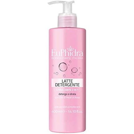 Euphidra 2 In 1 Cleansing Milk Makeup Remover 400ml