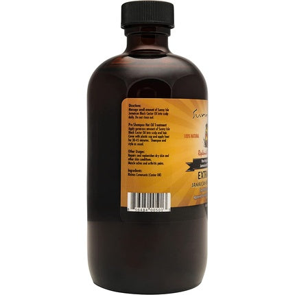Sunny Isle Jamaican Black Extra Dark Castor Oil 8oz