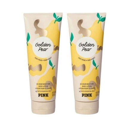 Victoria's Secret Pink Gold Pear Body Lotion with Essential Oils