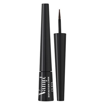 Pupa Vamp! Definition Liner Eyeliner With Brush 200 Brown 2.5ml