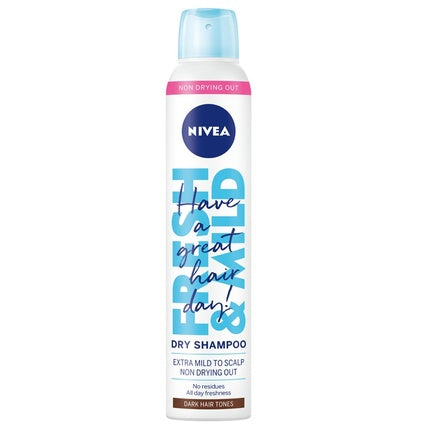 Nivea Fresh Revive Dry Shampoo For Dark Hair Shades 200ml