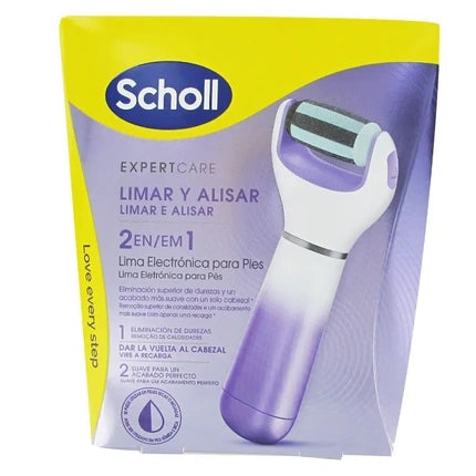 Scholl Scholl Velvet Smooth Electronic Foot Care System With Exfoliating Refill Head