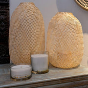 Ted Sparks Magnum Tedocm02 Outdoor Candle in Glass Beige