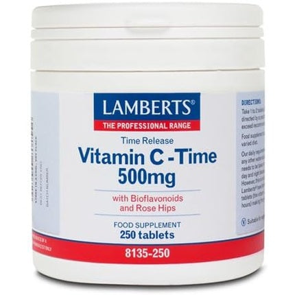 Lamberts Vitamin C Time Release 500mg 250 Tablets