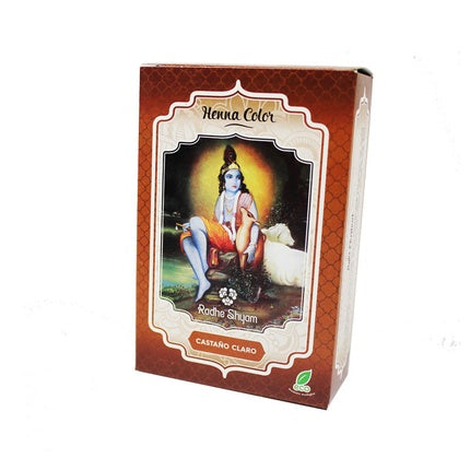 Radhe Shyam Henna Light Brown Powder 100g