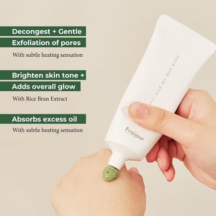 Artemisia Steam Mask Korean Warming Clay Mask for Deep Pore Cleansing and Acne