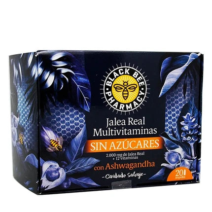 Black Bee Black Bee Royal Jelly Multivitamins 20 Vials Of 10ml