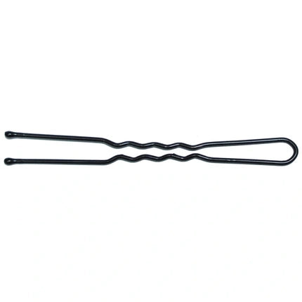 Shophair Wavy/Beaded Hair Pins Black 7cm X40