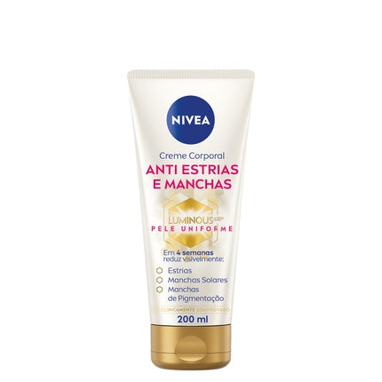 Nivea Luminous 630 Body Cream Antistretch Marks And Spots 200ml