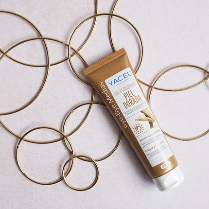 Yacel Bye Bye Socks Golden Skin Styling Gel Leg Self-Tanner Makeup Action Stylizes and Revitalizes 150ml