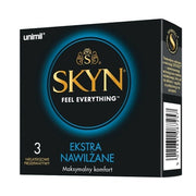 Skyn Feel Everything Extra Lubricated Non-Latex Condoms - 3 Pieces