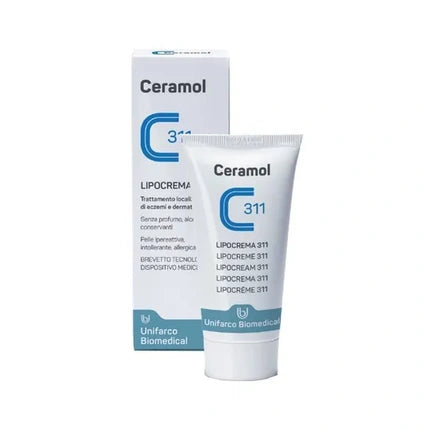 Unifarco Ceramol Lipocrema 311 50 Milliliters