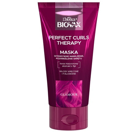 L'Biotica Biovax Glamour Perfect Curls Therapy Hair Mask For Curly And Wavy Hair 150ml