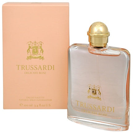 Trussardi Delicate Rose Eau De Toilette Spray 100ml