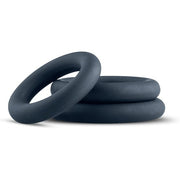 Boners 3-Piece Penis Ring Set Premium Medical Silicone for Potency Enhancement and Orgasm Delay
