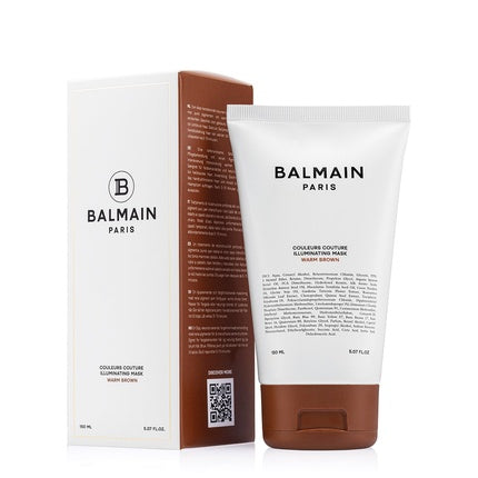Balmain Hair Couleurs Couture Illuminating Mask - Warm Brown - 150 Ml