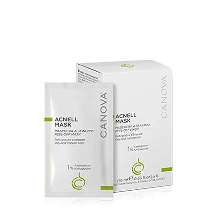 Acnell Peel Off Face Mask 8 Sachets 10ml - Pack of 8