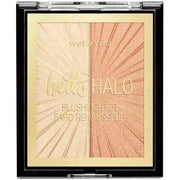 Wet n Wild MegaGlo Hello Halo Blushlighter Rouge and Highlighter Duo with Soft and Customizable Reflective Shades and Pearl Pigments for Radiant Skin - I Met Someone